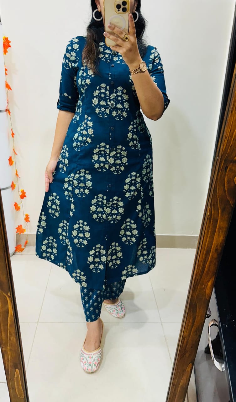 Camila Blue Co-Ord Set