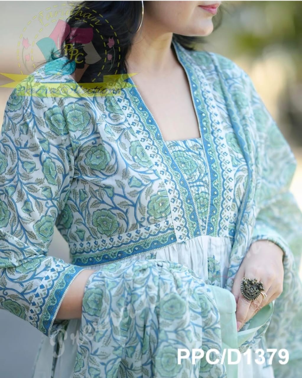 Cotton Printed Aaliyah Kurta Pant With Dupatta