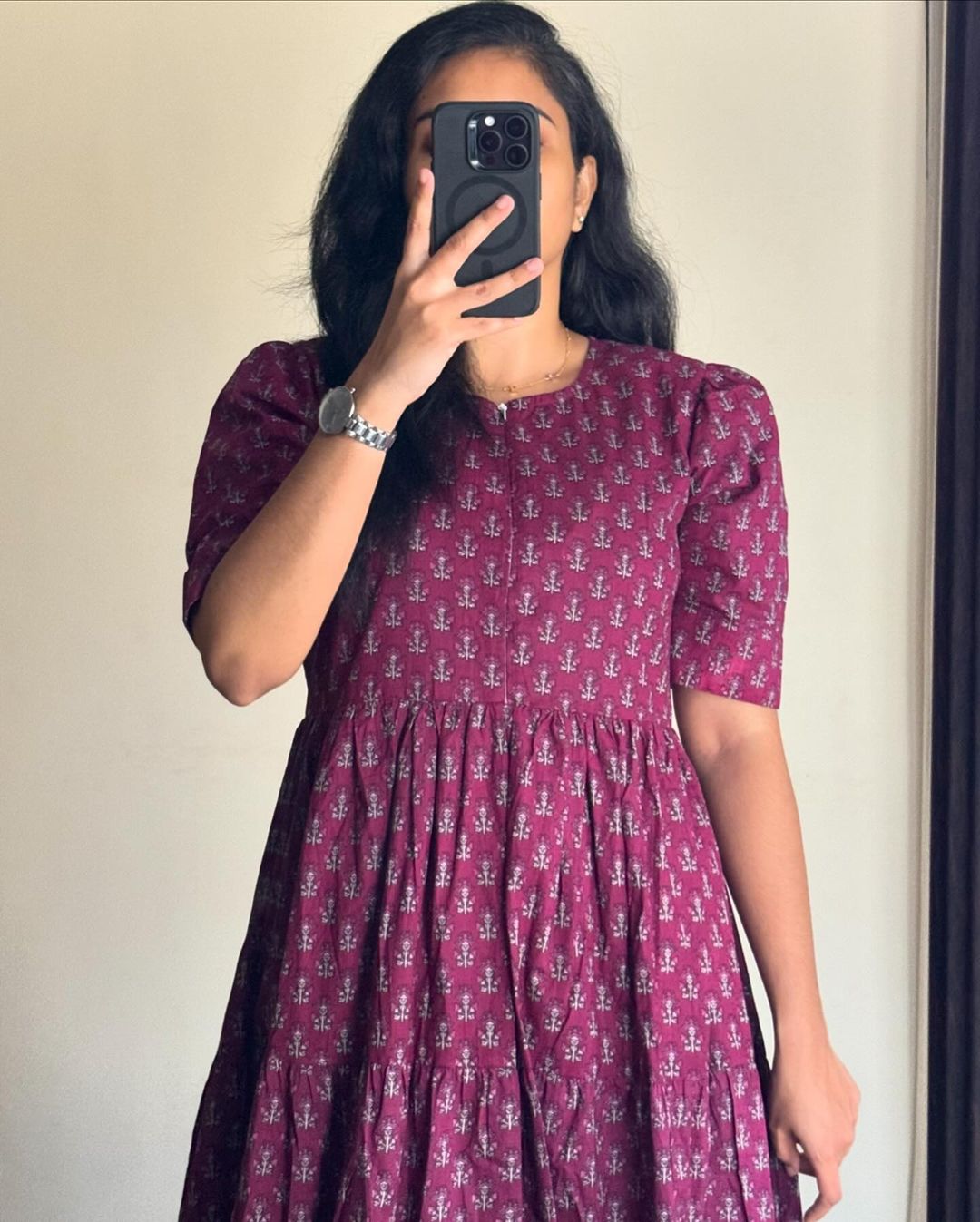 New Stylish Premium Party Dress Purple