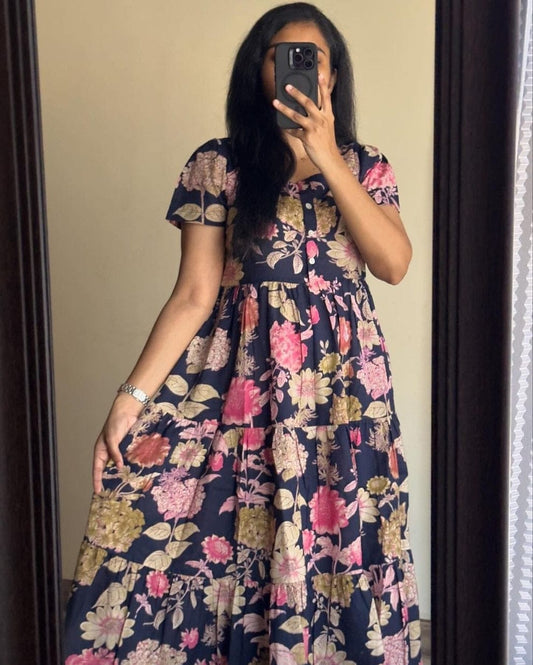 New Stylish Premium Party Dress Multicolor