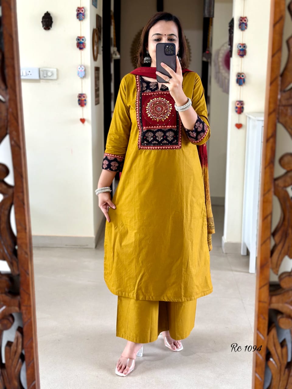 Ayara Yellow Kurta Pant With Dupatta