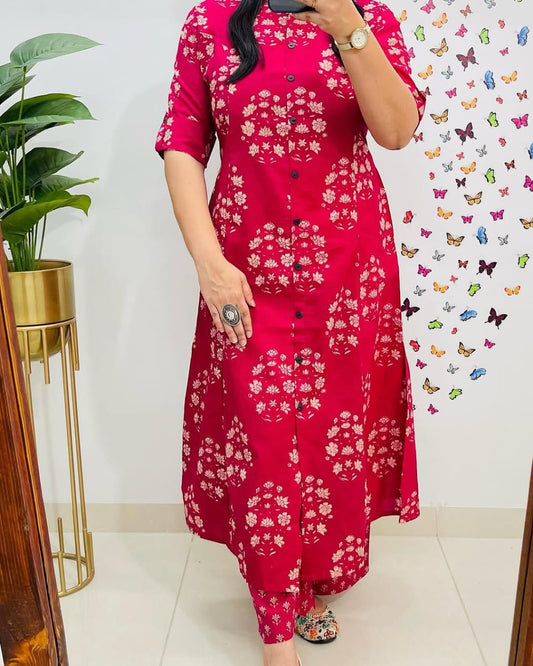 Elira Pink Co-Ord Set