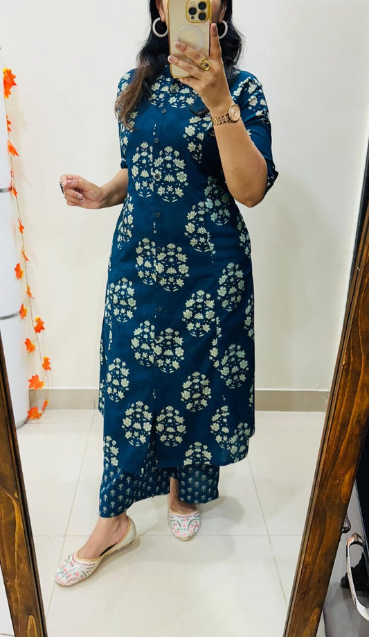 Camila Blue Co-Ord Set