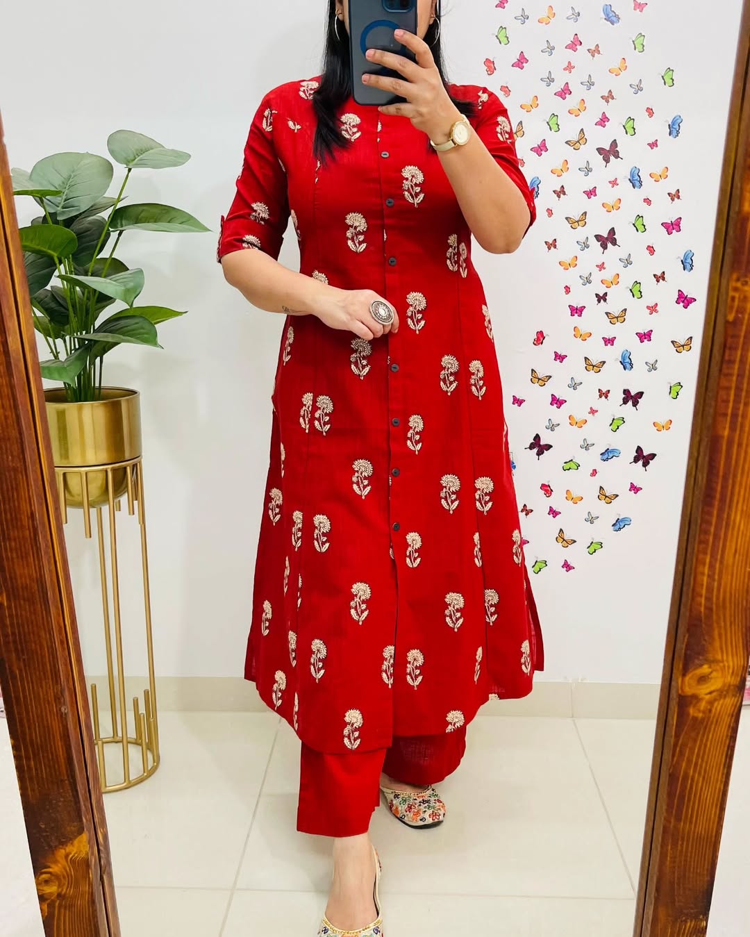 Ivana Red Co-Ord Set