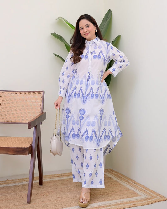 Ananya New Designer Co-Ord Set Blue